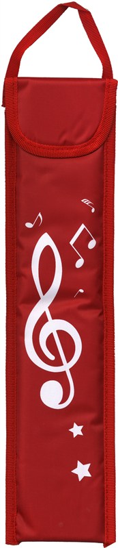 REGALO - FUNDA DE FLAUTA DULCE ROJA