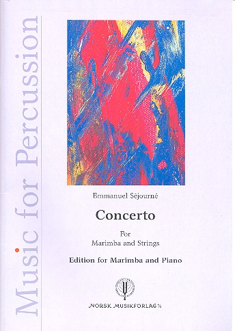 SEJOURNE E. - CONCIERTO MARIMBA