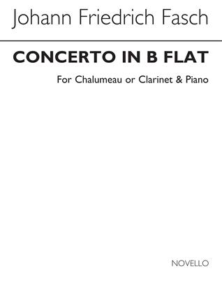 FASCH J.F. - CONCIERTO SIb M -