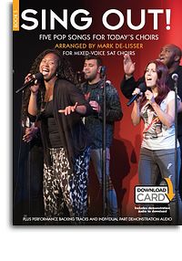 ALBUM -SING OUT - 5 POP SONGS FOR TODAY  CHOIRS