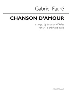 FAURE G. - CHANSON DÁMOUR CORO SATB Y PIANO