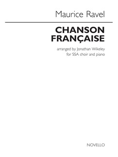 RAVEL M. - CHANSON FRANCAISE CORO SSA Y PIANO