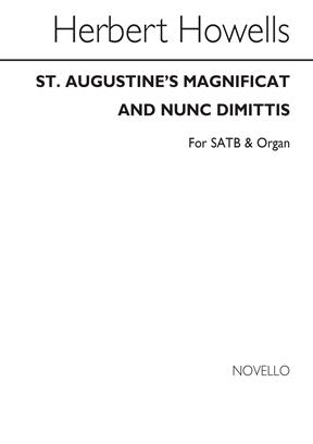 HOWELLS H. - ST. AUGUSTINES MAGNIFICAT AND NUNC DIMITIS