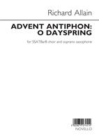 ALLAIN R. - ADVENT ANTIPHON : O DAYSPRING CORO SSATBARB Y SOPRANO