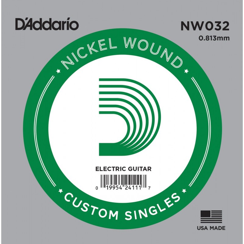 CUERDA GUITARRA ELECRICA - D'ADDARIO 032
