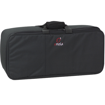 FUNDA TROMPETA - ORTOLA 156 IMC PARA 2 TROMPETAS COLOR NEGRA