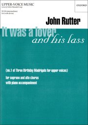 RUTTER J. - IT WAS A LOVER AND HIS LASS CORO SA/P
