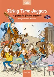 BLACKWELL K/D.- STRING TIME JOGGERS BOOK WITH +CD (CELLO)