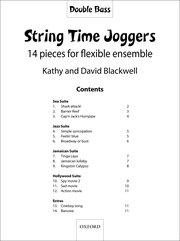 BLACKWELL K/D.- STRING TIME JOGGERS (DOUBLE BASS)