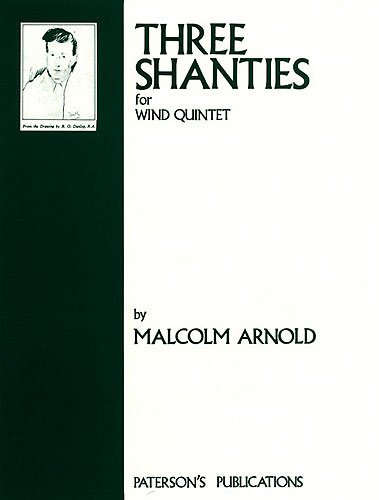 ARNOLD M. - THREE SHANTIES  OP.4 QUINTETO VIENTO MADERA