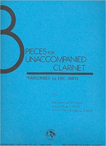 BACH - 3 PIEZAS PARA CLARINETE