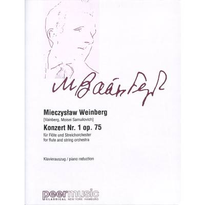 WEINBERG M. - CONCIERTO FLAUTA Nº 1 OP.75