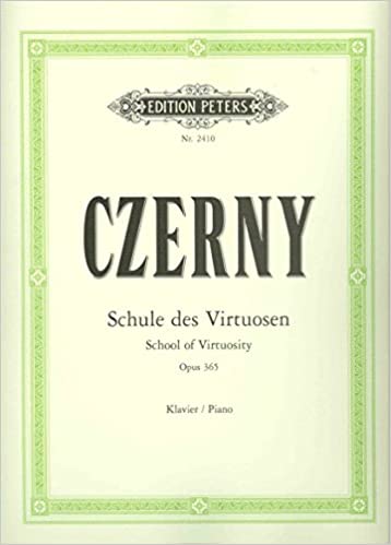 CZERNY C. - ESCUELA DE VIRTUOSISMO - OP.365