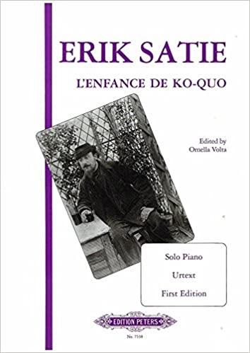 SATIE E. - INFANCIA DE KO-QUO URTEXT -