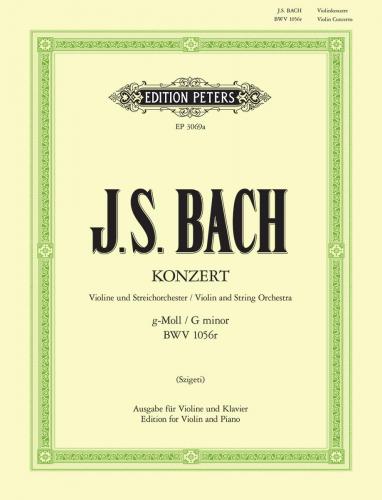 BACH J.S. - CONCIERTO SOL m -