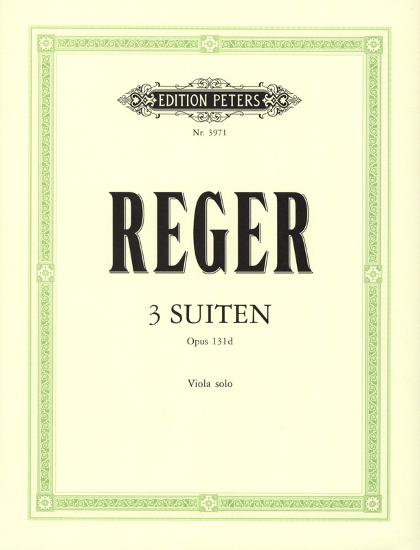 REGER M. - SUITES (3) - OP.131D