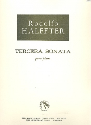 HALFFTER R. - SONATA Nº 3 PIANO