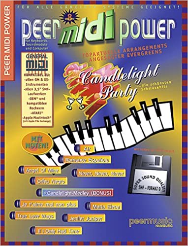 ALBUM - MIDI POWER V.8 (CANDLELIGHT PARTY) (+DK) -
