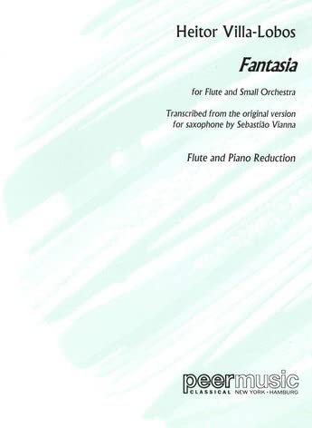 VILLA LOBOS H. - FANTASIA (FLP) TRANS. DE LA DE SAXOFON