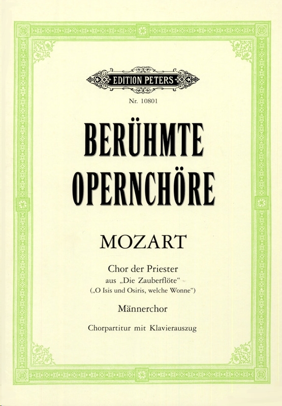 MOZART.- Chorus of the Priests from Mozart The Magic Flute.