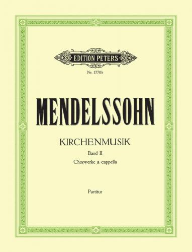 MENDELSOHN F. - OBRAS CORO MIXTO A CAPPELLA