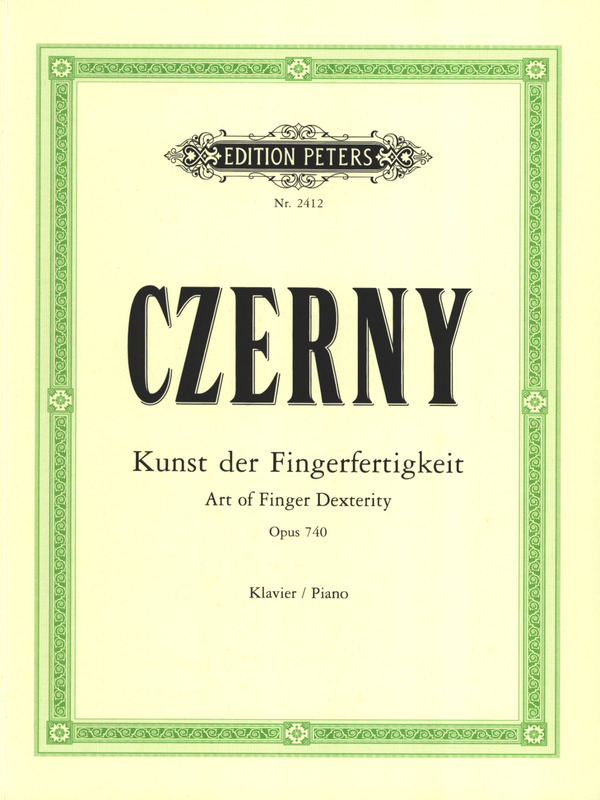 CZERNY C. - ARTE DE DAR SOLTURA DEDOS - OP.740