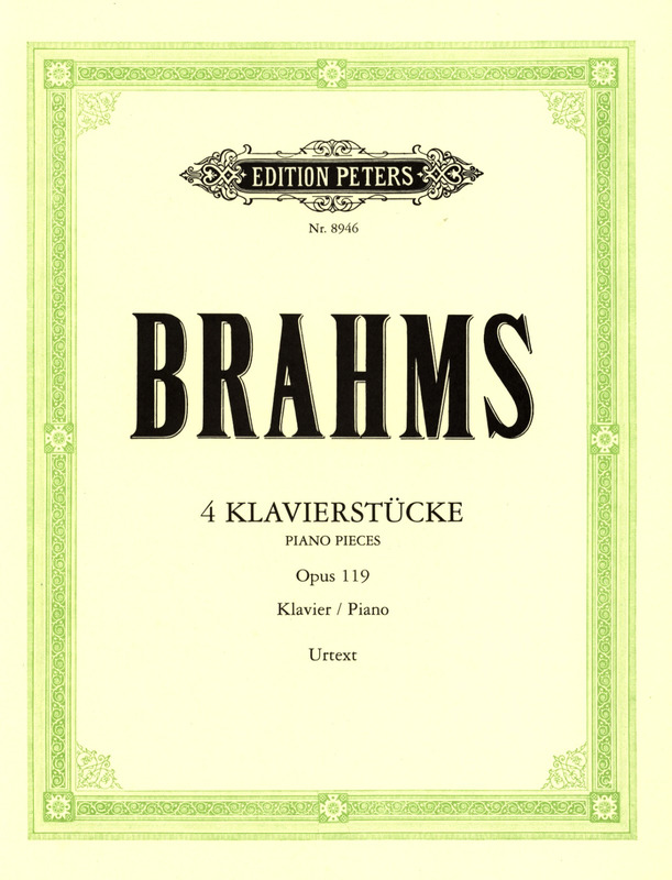 BRAHMS J. - PIEZAS URTEXT (4) - OP.119