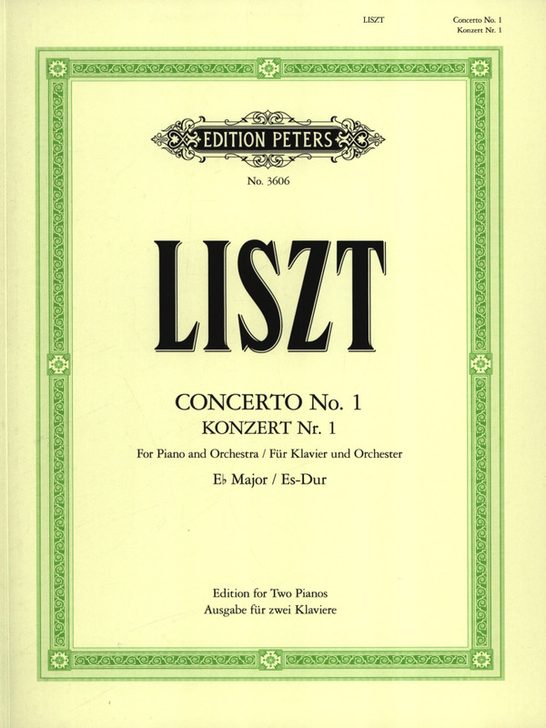 LISZT F. - CONCIERTO Nº1 MIb M -