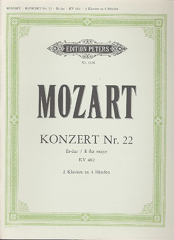 MOZART W.A. - CONCIERTO Nº22 MIb M - KV.482