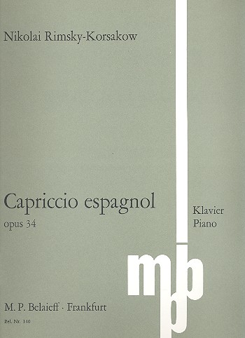 RIMSKY KORSAKOFF N. - CAPRICHO ESPAÑOL - OP.34