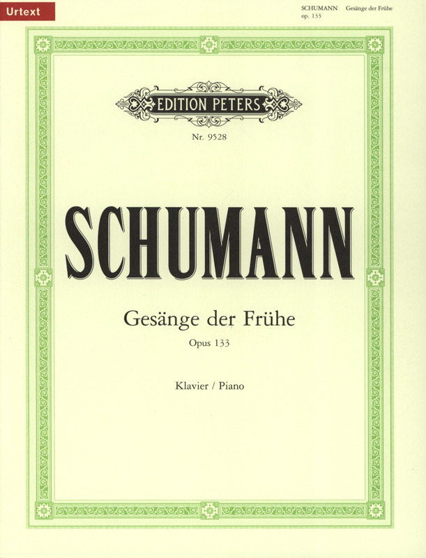 SCHUMANN R. - CANTOS DE PRIMAVERA URTEXT - OP.133