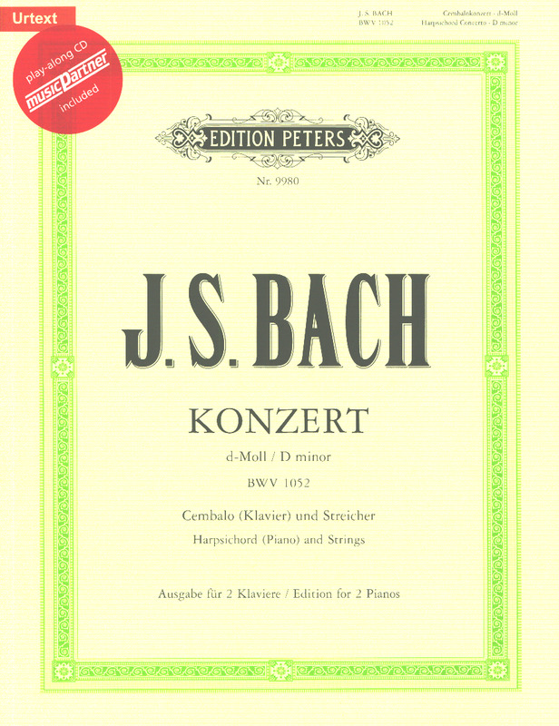 BACH J.S. - CONCIERTO RE m (+CD) - BWV.1052