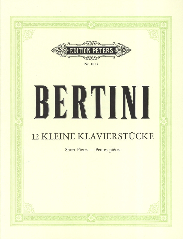 BERTINI H. - PEQUEÑAS PIEZAS (12)