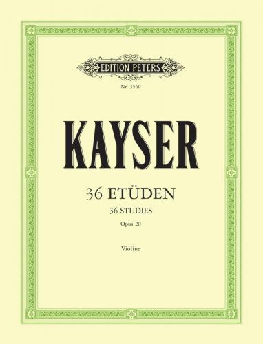 KAYSER H.E. - ESTUDIOS (36) - OP.20 - VIOLIN -