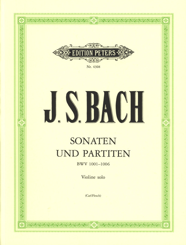 BACH J.S. - SONATAS Y PARTITAS  (6) - BWV.1001-1006
