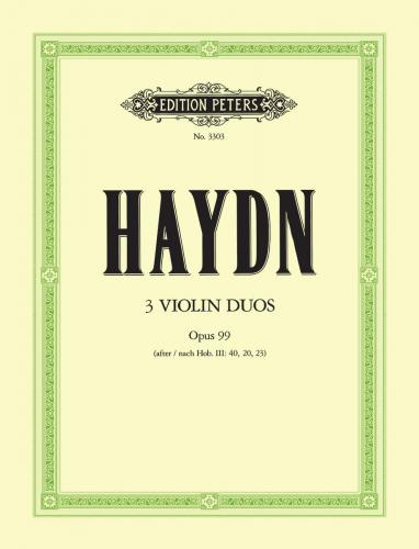 HAYDN J. - DUOS (3) - OP.99