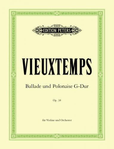 VIEUXTEMPS H. - BALADA/POLONESA - OP.38