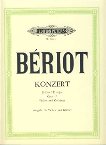 BERIOT CH. - CONCIERTO Nº1 RE M - OP.16
