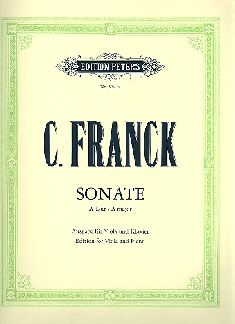 FRANCK C. - SONATA LA M (VIOLA Y PIANO)