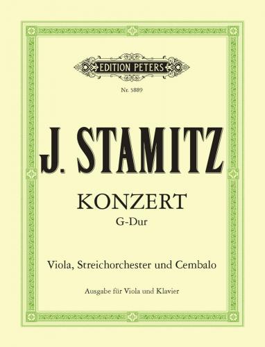 STAMITZ J. - CONCIERTO SOL M -VIOLA