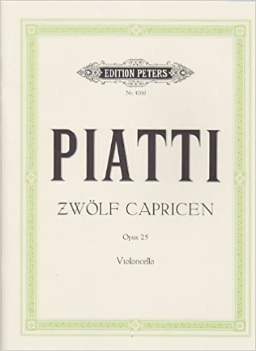 PIATTI A. - CAPRICHOS (12) - OP.25