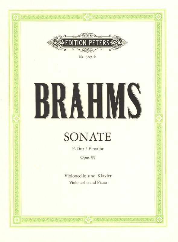 BRAHMS J. - SONATA FA M - OP.99