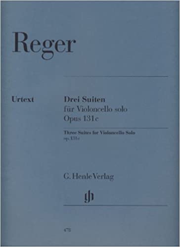 REGER M. - SUITES SOL M RE m LA m (3) - OP.131C (2 CELLOS)