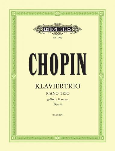 CHOPIN F. - TRIO SOL m (SC+PT)     V/VCP - OP.8