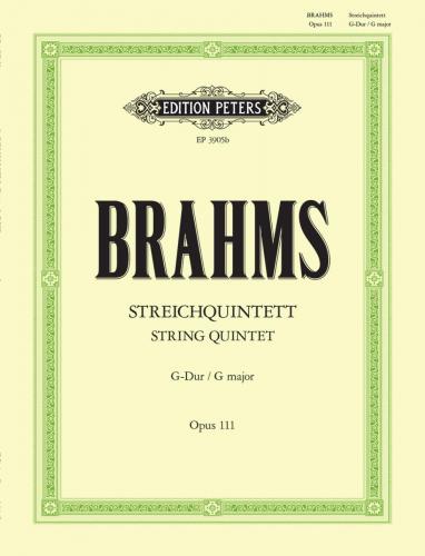 BRAHMS J. - QUINTETO Nº2 SOL M (PT)   2V/2VA/VC - OP.111