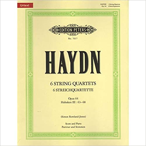 HAYDN J. - CUARTETOS(6) OP.64 URTEXT