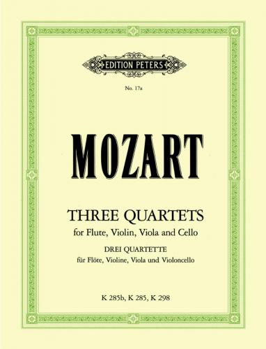 MOZART W.A. - CUARTETOS (3) (PT)    FL/V/VA/VC -