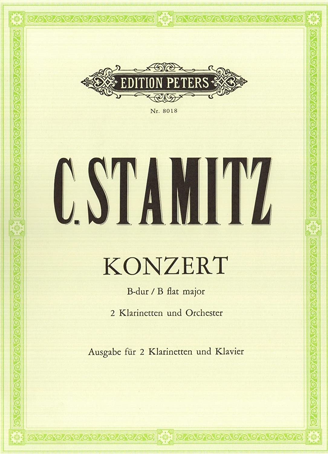 STAMITZ C. - CONCIERTO SI M -2CL