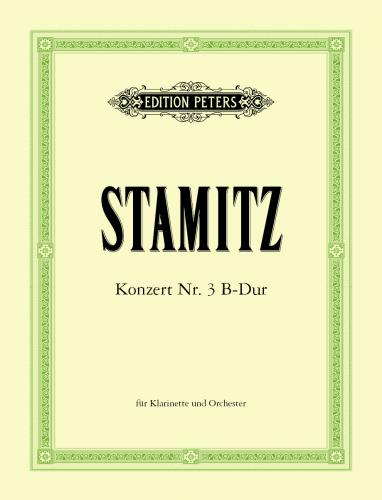 STAMITZ C. - CONCIERTO Nº3 SIb M - (CL/P)