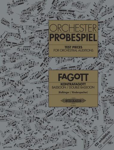 ALBUM - ORCHESTER PROBESPIEL -FAGOT